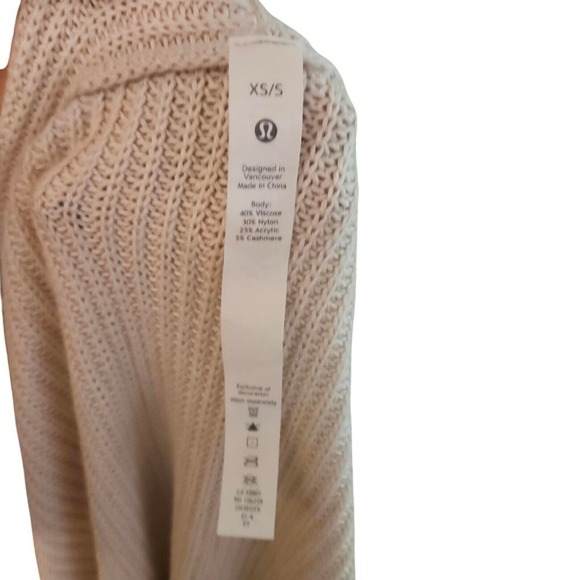 Lululemon -Cozy Open Front Cardigan ‎ XS/S - Picture 3 of 4